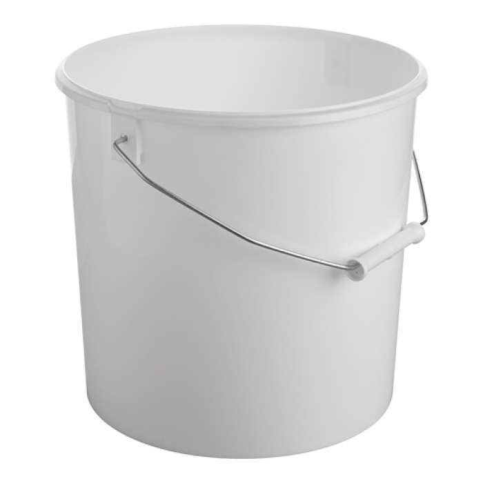 Eimer plastik 10 L weiss